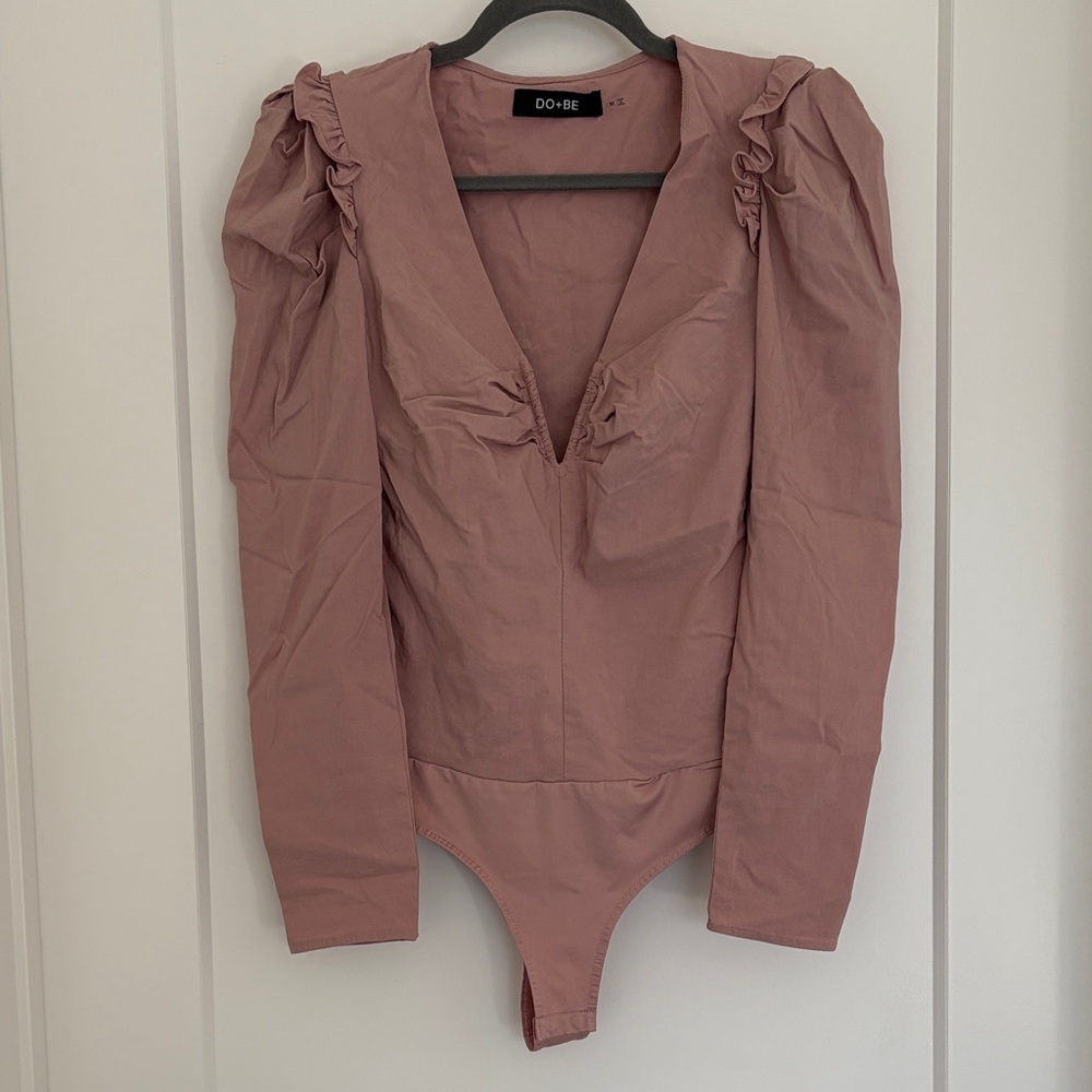 DO+BE Mauve Long Sleeve Bodysuit